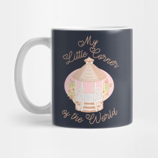 Typography My Little Corner of the World Mug